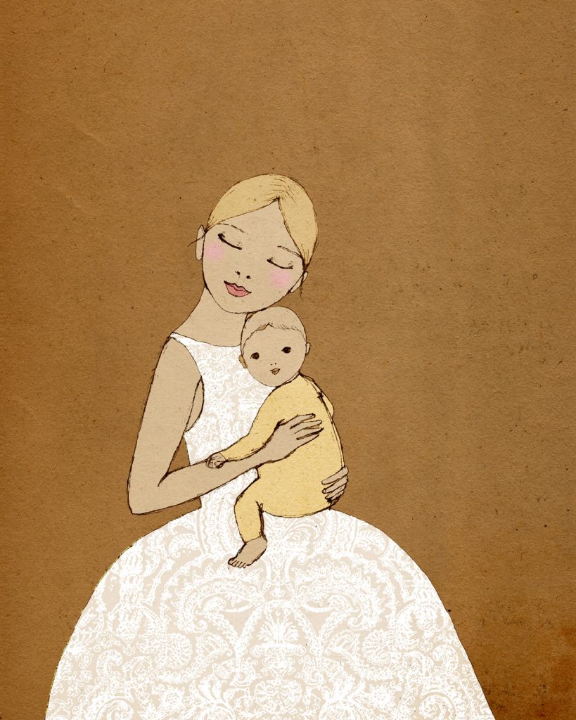 Mother & Child art print